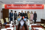 韩国仁荷大学莅校访问交流并签署协议 - 河南理工大学