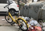 郑州共享单车频繁进小区 有的被扔在垃圾箱 - 新浪河南