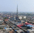 资料图：从高空俯瞰河北容城。 <a target= - 河南新闻图片网