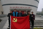 财经学院行政支部党员到新乡刘庄参观学习 - 河南理工大学