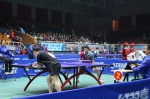 图为我省TT10级残疾人乒乓球运动员卯舒博比赛中 - 残疾人联合会