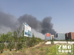 郑州一工业园失火浓烟弥漫3小时 37部消防车赶到现场 - 河南一百度