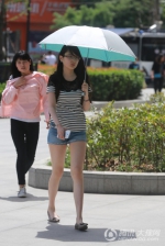 34度高温持续一周！郑州美女“光腿季”开启 - 河南一百度