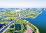 郑东新区龙湖内环跨北引水渠桥 是国内首座“鼎”形斜拉桥 - 河南一百度