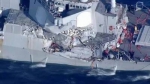美军驱逐舰与货轮相撞 - 河南频道新闻