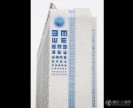 郑州20多层高楼现巨型“视力表” 引市民吐槽 - 河南一百度