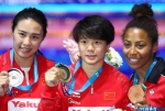 游泳世锦赛：施廷懋与王涵包揽女子三米板冠亚军 - 河南新闻图片网