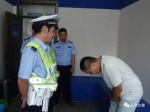 男子声称“弄死”交警 被行政拘留7日 - 河南一百度