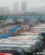 “天鸽”太厉害！货车被掀翻 郑州多趟列车停运变更（动图） - 河南一百度