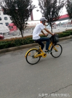 500公里一元钱！郑州学生"国庆"假期骑共享单车到武汉 - 河南一百度