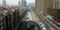 郑州市刘砦路下穿京广铁路工程本月底主车道具备通车条件 - 河南一百度