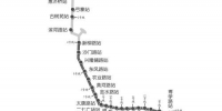 郑州地铁3号线最新线路图：一期设站21座 其中换乘站11座 - 河南一百度