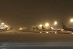 部分航班延误 郑州机场人夜未眠忙除雪 - 河南一百度
