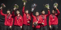 乒乓球团体世界杯：中国男队 女队夺冠 - 河南频道新闻