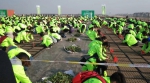 霸气!河南656名志愿者“楼顶种树”破世界纪录 - 河南一百度