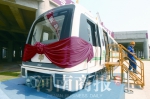 郑州地铁5号线首列车抵达郑州 车厢站点地图升级为LCD屏 - 河南一百度