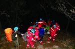 深山救援 鳌背山上2名驴友受伤救援队员上演了近12小时的“速度与激情” - 红十字会