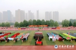 河南工业大学第十二届田径运动会隆重开幕 - 河南工业大学