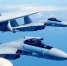 人民空军多型战机双向绕飞台岛巡航 - 河南频道新闻