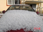 四川红原罕见冰雹天气持续13分钟 最大直径15毫米 - 河南频道新闻