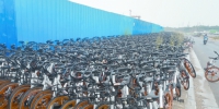 郑州公共自行车来势汹汹 上万辆共享单车扎堆赋闲街头 - 河南一百度