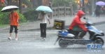 中央气象台继续发布暴雨黄色预警 河南南部等地有大雨或暴雨 - 河南一百度