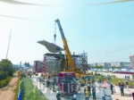 郑州四环线高架桥开始“组装”了 最快每天能“长”700米 - 河南一百度