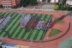 郑州一中学万名师生升国旗!喜迎开学日，场面震撼! - 河南一百度