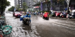 阴雨天持续，郑州这个路口积水严重像“汪洋” - 河南一百度