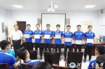 体育学院召开会议 表彰校足球队 - 河南工业大学