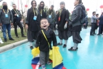 哥伦比亚2岁萌娃现身登封，成本届郑州国际少林武术节最小运动员 - 河南一百度