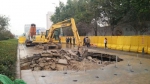 郑州一路段现100平米塌陷，预计断行一周，维修不影响居民用水 - 河南一百度
