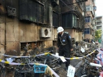 郑州市文化宫南路一小区发生火灾 十多辆电动车被烧 - 河南一百度