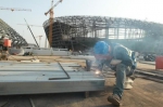 郑州奥体中心建设记：高峰期6000人同时施工，24小时不间断 - 河南一百度