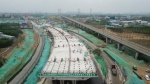 郑州市四环快速化工程节段梁架设难点突破！预计六月底高架桥主线通车 - 河南一百度