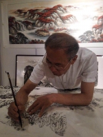 画家胡树山——画法洗练纵逸，画风奔放 - 郑州新闻热线