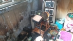 郑州一居民家中阳台起火 窗户玻璃被烧炸 - 河南一百度