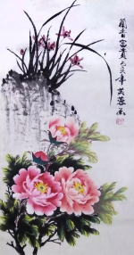 牡丹画家邓芙蓉——灿烂绚丽 姿态优美 - 郑州新闻热线