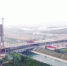 郑州市西四环奥体大桥合龙 近90米高的“水滴”“落”在郑州西 - 河南一百度