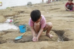 “郑州小三亚”上线：可玩沙可戏水，北龙湖成夏日遛娃“圣地” - 河南一百度