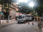 郑州市文化宫路塌陷路段仍在封闭施工，预计周一可以放行 - 河南一百度