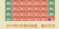 最新!第十一届全国民族运动会期间郑州最新限行日历来了 - 河南一百度