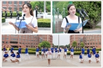 学校举行新学期开学升国旗仪式 - 河南理工大学