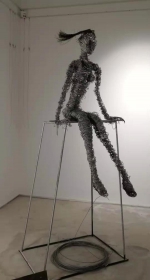 钢发生的事儿——吴涛金属雕塑展在郑举办 - 河南一百度