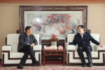 刘延生在郑州会见鹤壁市市委书记、市长一行 - 供销合作总社
