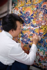 青年画师桑杰太与他的唐卡艺术 - 郑州新闻热线