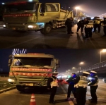 郑州96辆“后八轮”渣土车昨晚被罚!2名司机被拘留 - 河南一百度