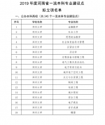 郑州大学39个专业入选国家级和省级一流本科专业（图） - 郑州大学