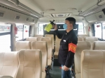 应战疫情！郑州公交已备好消毒水！要求车长发车前测体温 - 河南一百度