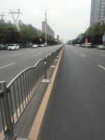 提高通行效率！郑州市5条道路拆除中心交通隔离护栏 - 河南一百度